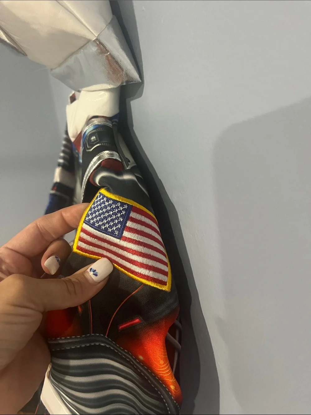 Kids Orange and Silver Space Explorer Costume with Hood